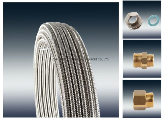 Dn25- 1 1/4" Corrugated Stainless Steel Water Tube
