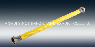 Coated Flexible Extensible AISI304/316L Pipes for Gas