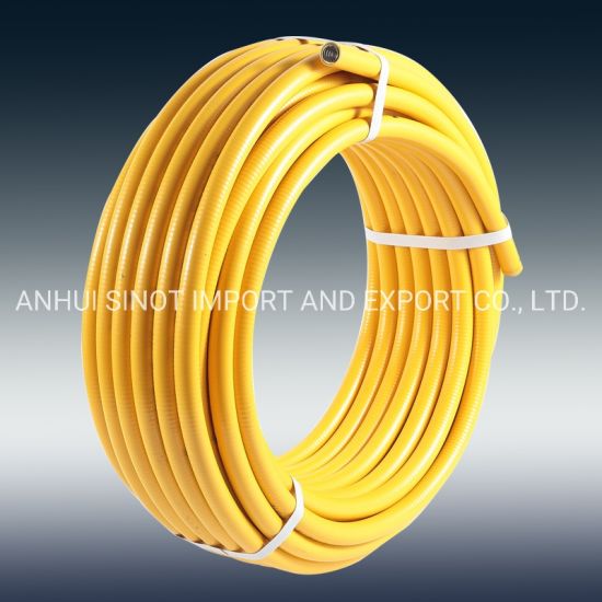 Corrugated Stainless Steel Coated Hose for Gas Dn40 2"