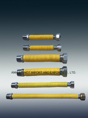 Coated Extensible Flexible AISI304/316L Hoses for Gas
