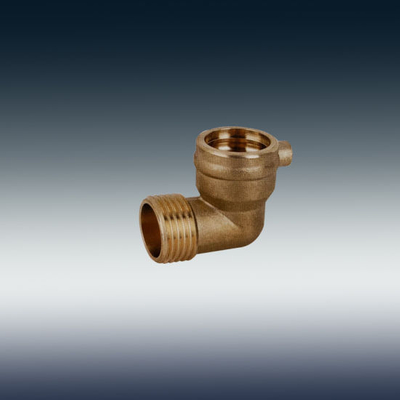 F-0004-1041 Brass Elbow Reducing Fitting 3/4"
