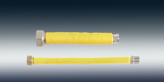 Coated Flexible Extensible AISI304/316L Tubes for Gas