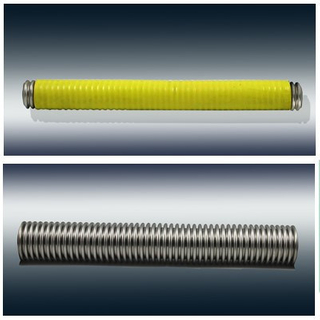 Dn40 2" Corrugated Stainless Steel Coated Hose for Gas