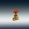 F-0008-1073 Bronze Gate Valve with Weld End 22