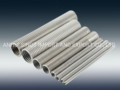 Corrugated Stainless Steel Coated Gas Hose Dn12 - 1/2"